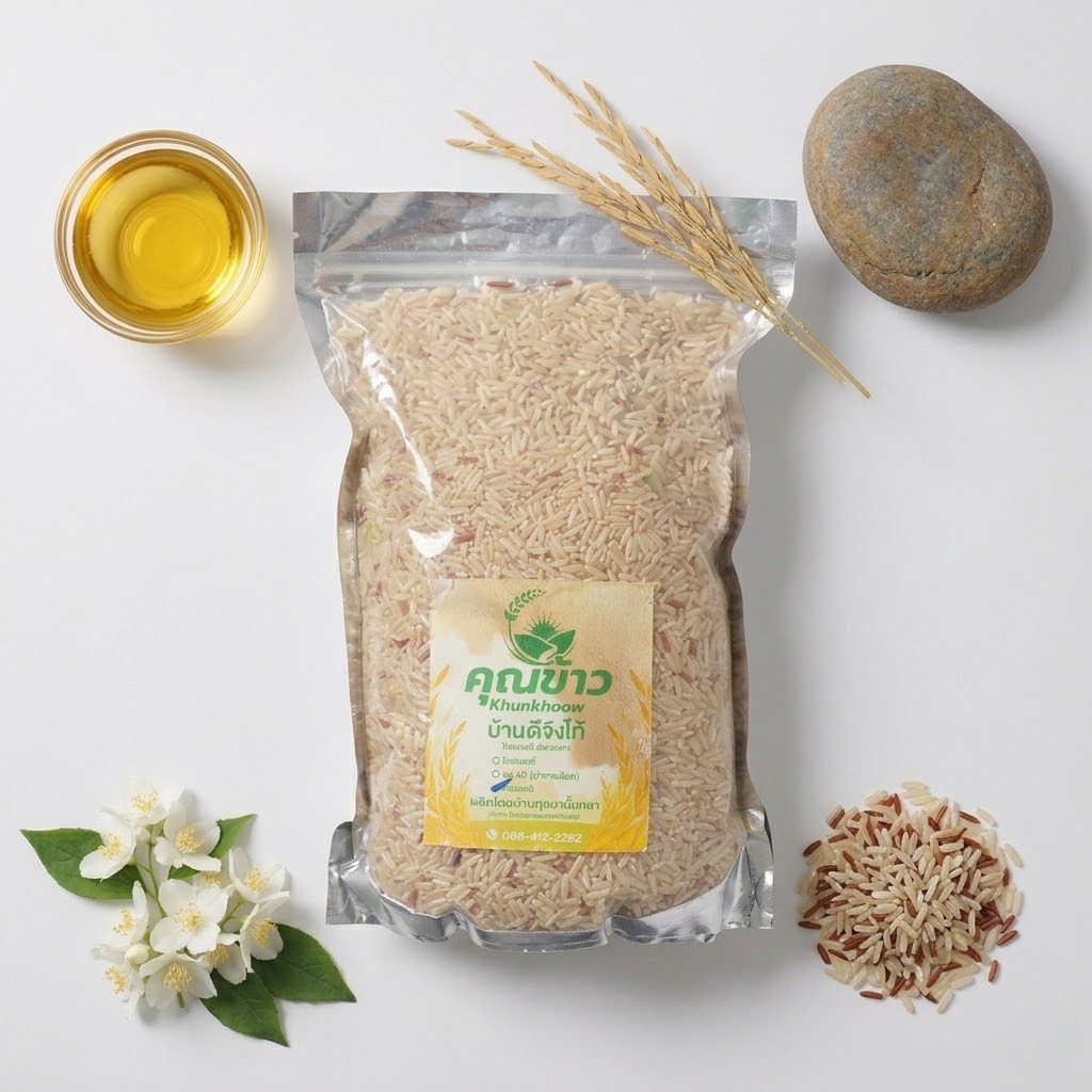 ข้าวหอมมะลิ คุณข้าวบ้านดีจังโก้ - Image 2