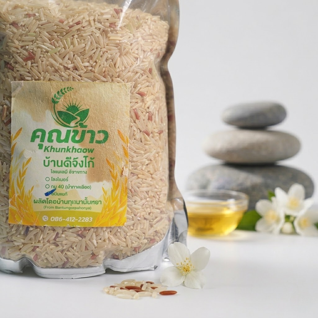 ข้าวหอมมะลิ คุณข้าวบ้านดีจังโก้ - Image 4