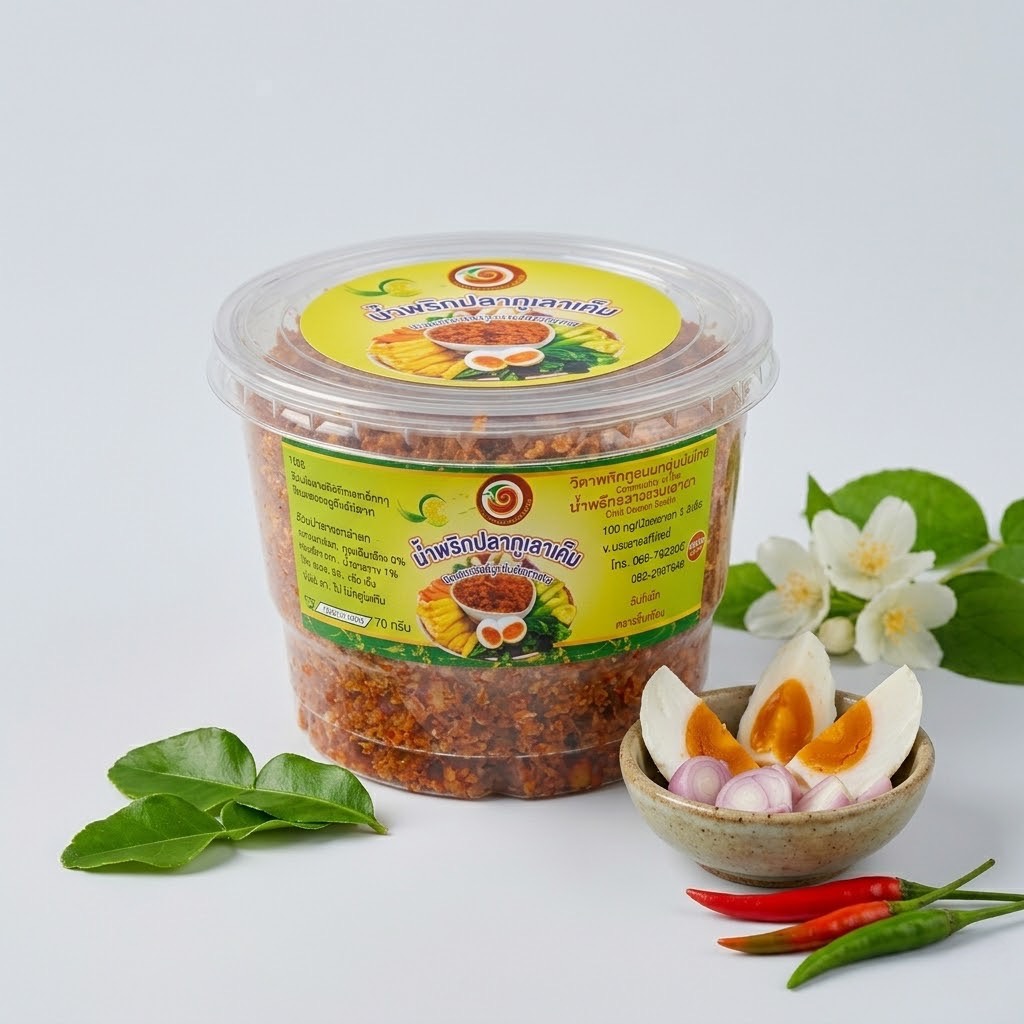 น้ำพริกปลากูเลาเค็ม - Image 4