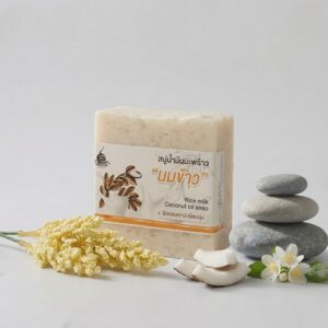 สบู่น้ำมันมะพร้าวนมข้าว