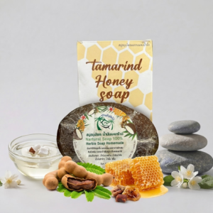 สบู่สมุนไพรน้ำมันมะพร้าวผสมน้ำผึ้ง