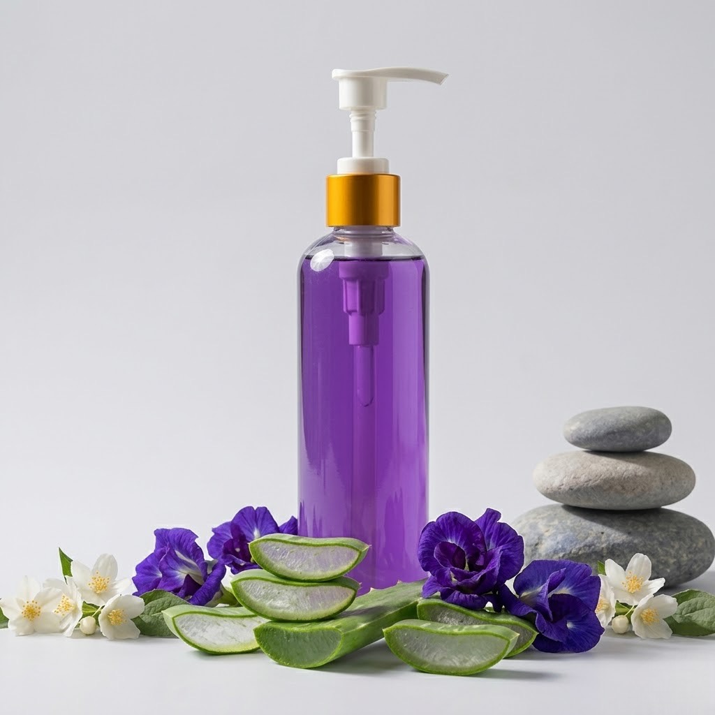 แชมพูสมุนไพรอัญชันและว่านหางจระเข้ - Image 2